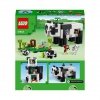 Zestaw Prezent LEGO Minecraft 21245 Rezerwat Pandy 553 Klocki 8+ Torba