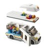 Zestaw Prezent Klocki LEGO City 60283 Wakacyjny Kamper BUS Piknik 5+ Torba