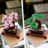 Zestaw Prezent Klocki LEGO ICONS 10281 Botanical Drzewko Bonsai + Torba