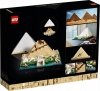 Zestaw Prezent LEGO Architecture 21058 Piramida Cheopsa Klocki + Torba