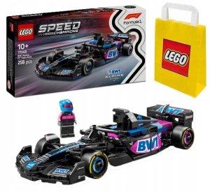 Zestaw Prezent LEGO Speed 77248 Bolid F1 BWT Alpine Team Klocki 10+ Torba
