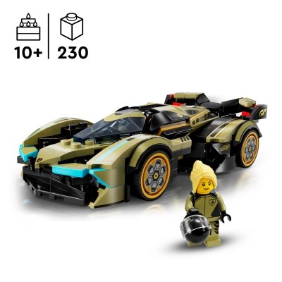 Zestaw Prezent Klocki LEGO Speed 76923 Lamborghini V12 Vision GT 10+ Torba