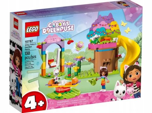 ZESTAW PREZENT LEGO KOCI DOMEK GABI PRZYJĘCIE W OGRODZIE WRÓŻKICI 4+ TORBA