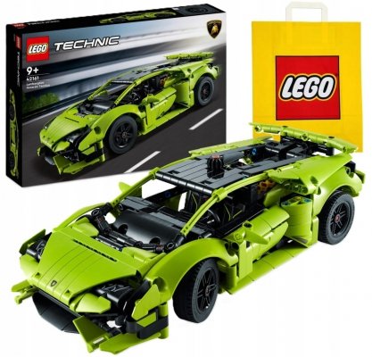 Zestaw Prezent LEGO Technic 42161 Lamborghini Huracán 806 Klocki 9+ Torba