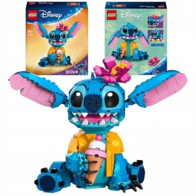 Zestaw Prezent LEGO Disney 43249 STITCH FIGURKA POSTAĆ 730 Klocki 9+ Torba
