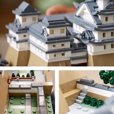 Zestaw Prezent Klocki LEGO Architecture 21060 Zamek Himeji Japonia + Torba