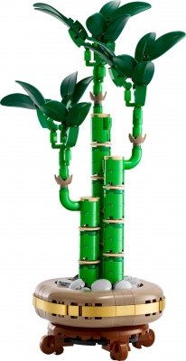 Zestaw Prezent LEGO ICONS 10344 Roślina Dracena Sandera 325 Klocki + Torba