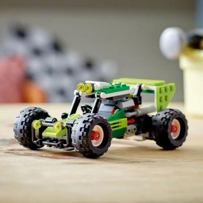 Zestaw Prezent Klocki LEGO CREATOR 31123 ŁAZIK BUGGY 3w1 ŁADOWARKA QUAD 7+