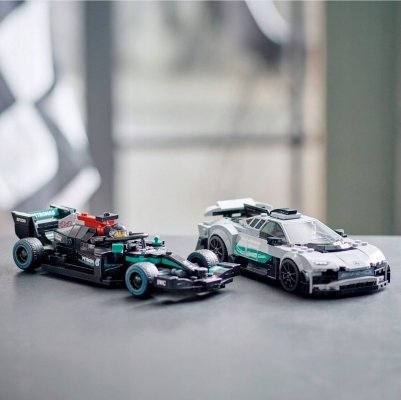 Zestaw Prezent Klocki LEGO Speed 76909 Mercedes-AMG F1 Safety Car 9+ Torba