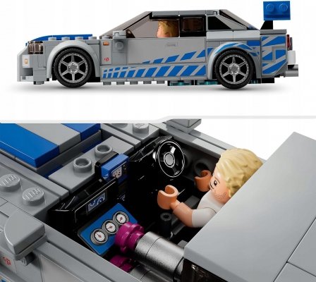 Zestaw Prezent LEGO Speed Champions Nissan Skyline GT-R 319 Klocki 9+ Torba
