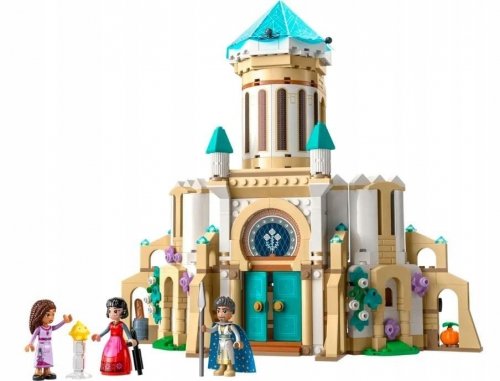Zestaw Prezent LEGO Disney Wish 43224 Zamek Króla Magnifico Klocki 7+ Torba