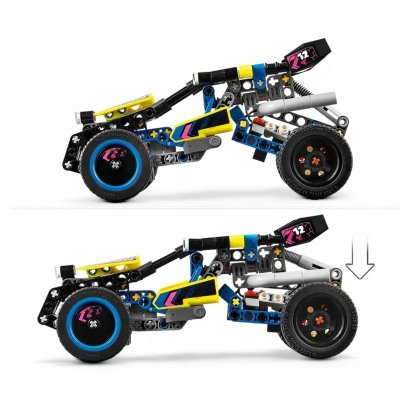 Zestaw Prezent LEGO TECHNIC 42164 WYŚCIGOWY ŁAZIK TERENOWY Klocki 8+ Torba