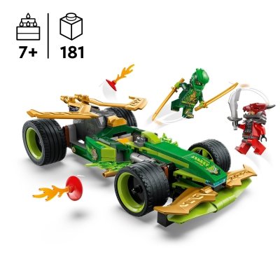 Zestaw Prezent LEGO Ninjago 71828 Samochód Wyścigowy Lloyda Napęd 7+ Torba