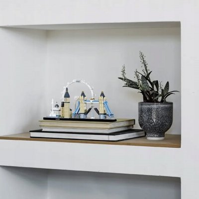 Zestaw Prezent LEGO Architecture 21034 Londyn Big Ben Tower Bridge + Torba