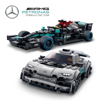 Zestaw Prezent Klocki LEGO Speed 76909 Mercedes-AMG F1 Safety Car 9+ Torba