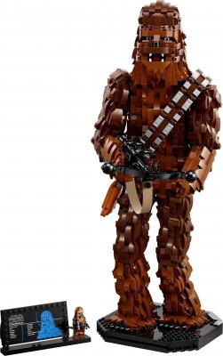 Zestaw Prezent LEGO Star Wars 75371 Chewbacca Figurka 2319 Klocki + Torba