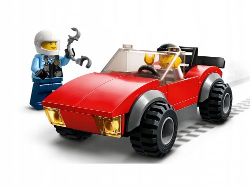Zestaw Prezent LEGO CITY 60392 Motocykl Policyjny Pościg Klocki 5+ Torba