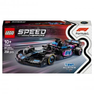 Zestaw Prezent LEGO Speed 77248 Bolid F1 BWT Alpine Team Klocki 10+ Torba