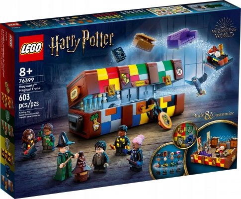 Zestaw Prezent LEGO Harry Potter 76399 Magiczny Kufer z Hogwartu 8+ Torba