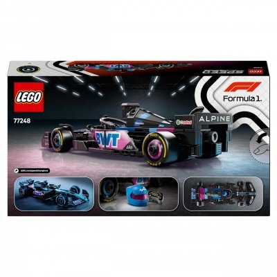Zestaw Prezent LEGO Speed 77248 Bolid F1 BWT Alpine Team Klocki 10+ Torba