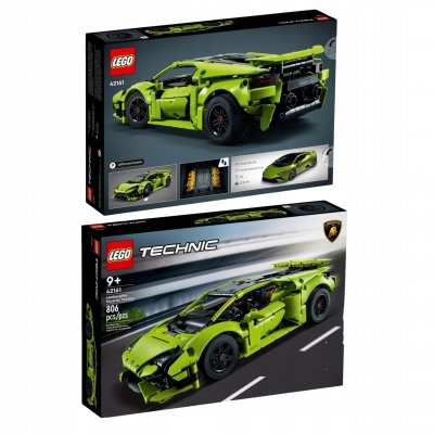 Zestaw Prezent LEGO Technic 42161 Lamborghini Huracán 806 Klocki 9+ Torba