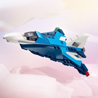 Zestaw Prezent LEGO Creator 31160 Samolot Wyścigowy 3w1 Klocki 7+ Torba