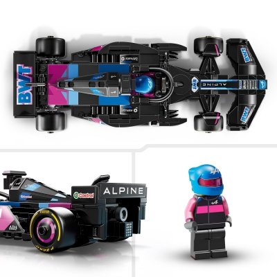 Zestaw Prezent LEGO Speed 77248 Bolid F1 BWT Alpine Team Klocki 10+ Torba
