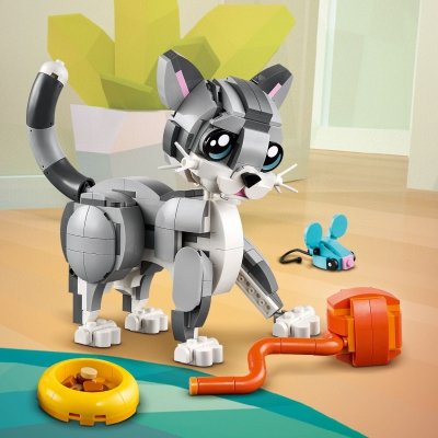 Zestaw Prezent LEGO Creator 31163 Psotny Kotek 3w1 Piesek Klocki 8+ Torba