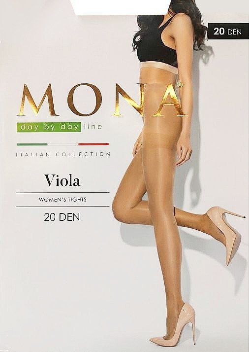 Rajstopy Mona Viola 20 den 5-XL