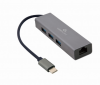 Hub USB GEMBIRD A-CMU3-LAN-01