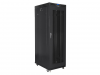 SZAFA INSTALACYJNA RACK STOJĄCA 19 27U 800X1000 CZARNA DRZWI PERFOROWANE LCD LANBERG (FLAT PACK)