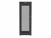 SZAFA INSTALACYJNA RACK STOJĄCA 19 42U 800X1200 CZARNA DRZWI PERFOROWANE LCD LANBERG (FLAT PACK)