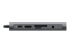 ICY BOX IB-DK4040-CPD Czarny USB 3.0