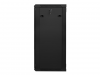 Szafa instalacyjna wisząca 19'' 22U 600X450mm czarna (drzwi      szklane)