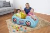 Bestway 93535 FISHER PRICE DMUCHANY SAMOCHÓD WYŚCIGOWY  Z PIŁKAMI 119cm x 79cm x 51cm