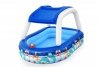 Bestway 54370 Basen dmuchany familijny z daszkiem Morski Kapitan 2.13m x 1.55m x 1.32m