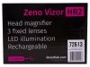 Lupa nagłowna Levenhuk Zeno Vizor HR2 z akumulatorem