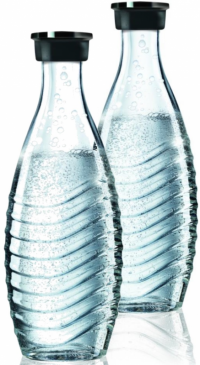 SodaStream Zestaw szklanych karbonizowanych butelek 1047200490 akcesoria do saturatorów 0,6l 2 szt. 