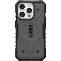 UAG Pathfinder Magsafe - obudowa ochronna do iPhone 15 Pro kompatybilna z MagSafe (silver) 