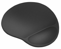 Podkładka pod mysz BigFoot XL żelowa, czarna 