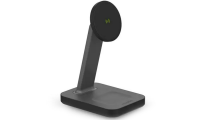 Mophie Snap+ charging stand pad - stojąca ładowarka bezprzewodowa do dwóch urządzeń kompatybilna z MagSafe 15W (black) 