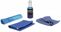 Manhattan Czyszczący zestaw do LCD 60ml płyn/pędzel/szmatk<br />a z mikrofibry 