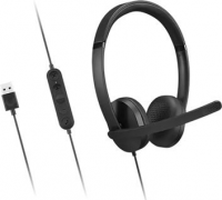Słuchawki z mikrofonem LENOVO Stereo Headset Gen 2 Czarny 