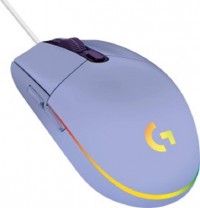 Mysz Przewodowa LOGITECH G102 Lightsync Liliowy 