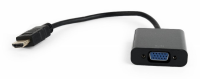 GEMBIRD HDMI - VGA Czarny HDMI (wtyk) - VGA (gniazdo) A-HDMI-VGA-04 