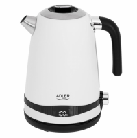 Czajnik ADLER z regulacją temperatury AD 1295W (1.7L /2200W /Biało-czarny ) 