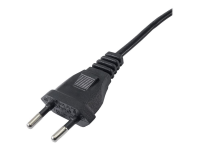 Kabel zasilający AKYGA 1x Zasilanie IEC 60320 C7 0.5m. AK-RD-04A 