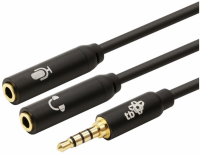 TB AKTBXAJ0P2J030B 0.3m /s1x MiniJack 3.5 mm (wtyk) 2x MiniJack 3.5 mm (gniazdo) 
