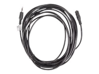 LANBERG CA-MJFJ-10CC-0050-BK 5m /s1x MiniJack 3.5 mm (wtyk) 1x MiniJack 3.5 mm (gniazdo) 