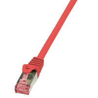 LOGILINK S/FTP Cat.6 3 m Czerwony 3 Patchcord 